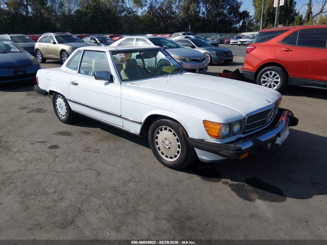 1987 Mercedes-benz 560 Sl მანქანა იყიდება აუქციონზე, vin: WDBBA48D3HA058886, აუქციონის ნომერი: 46009902