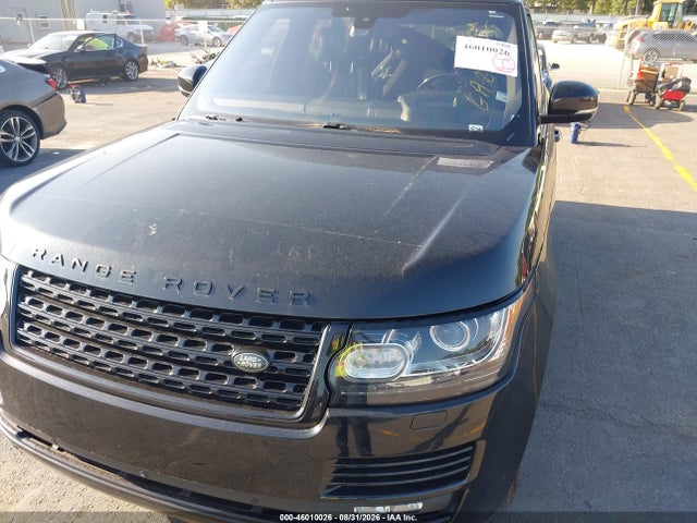 46010026 :رقم المزاد ، SALGS2VF2GA257045 vin ، 2016 Land Rover Range Rover 3.0l V6 Supercharged Hse مزاد بيع