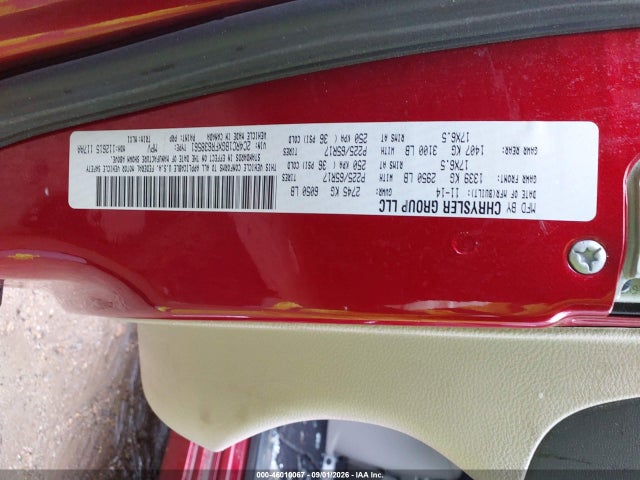 Aukcja sprzedaży 2015 Chrysler Town & Country Touring, vin: 2C4RC1BGXFR638561, numer aukcji: 46010067