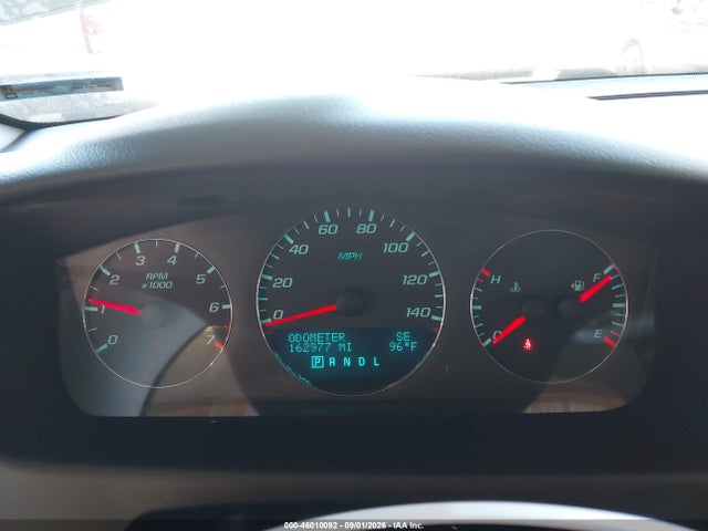 Продажа на аукционе авто 2012 Chevrolet Impala Lt, vin: 2G1WG5E31C1219198, номер лота: 46010092