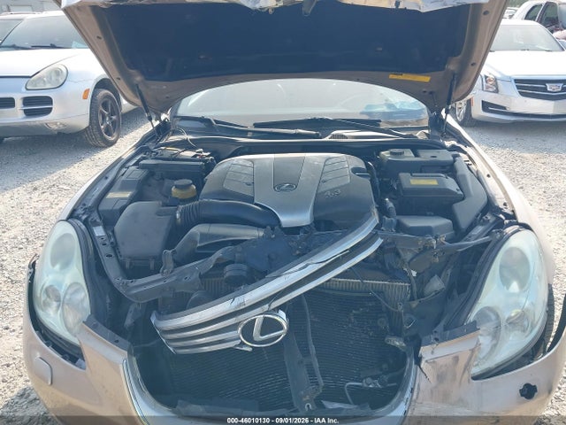 46010130 :رقم المزاد ، JTHFN48Y750066046 vin ، 2005 Lexus Sc 430 مزاد بيع