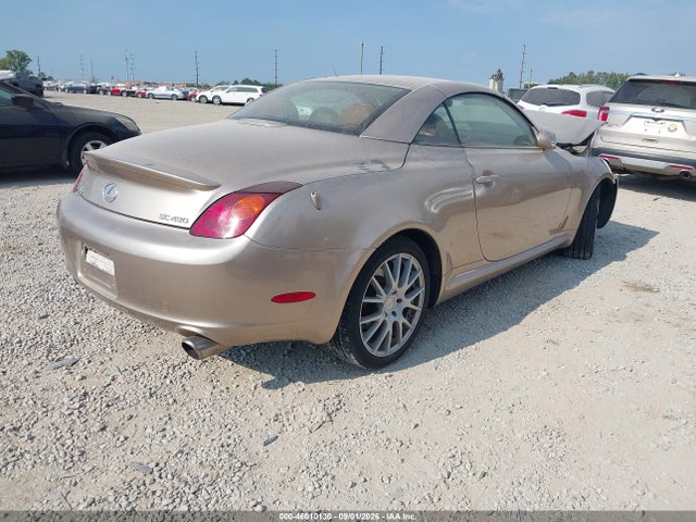 46010130 :رقم المزاد ، JTHFN48Y750066046 vin ، 2005 Lexus Sc 430 مزاد بيع