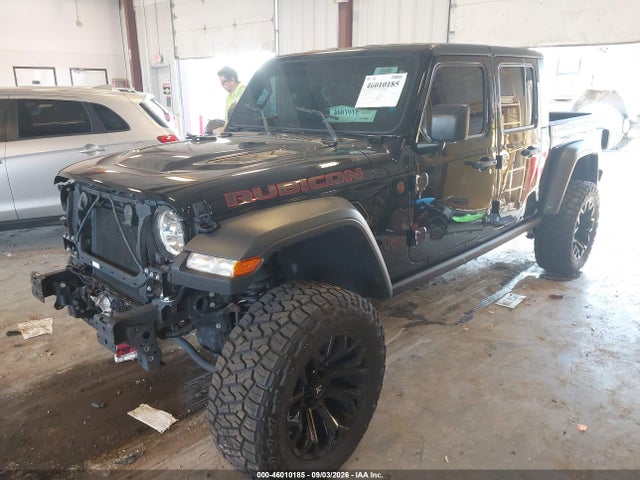 46010185 :رقم المزاد ، 1C6JJTBG3PL567820 vin ، 2023 Jeep Gladiator Rubicon 4x4 مزاد بيع