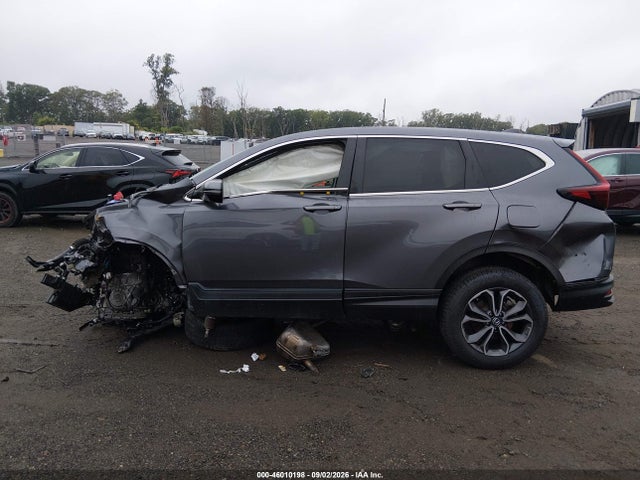 46010198 :رقم المزاد ، 2HKRW2H82MH645656 vin ، 2021 Honda Cr-v Awd Ex-l مزاد بيع
