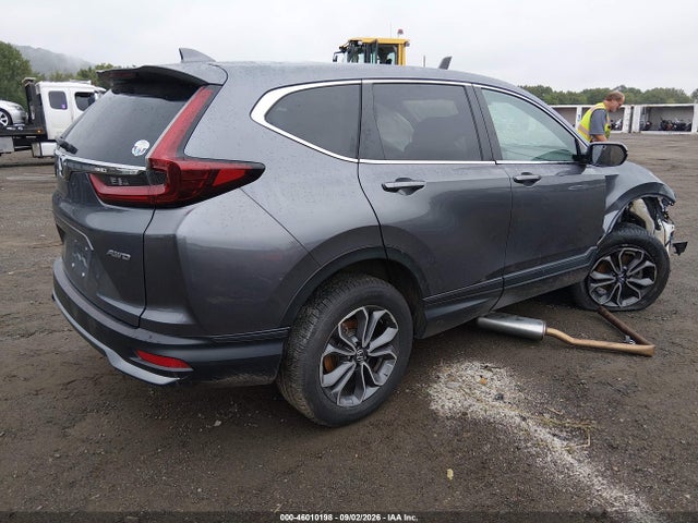 46010198 :رقم المزاد ، 2HKRW2H82MH645656 vin ، 2021 Honda Cr-v Awd Ex-l مزاد بيع