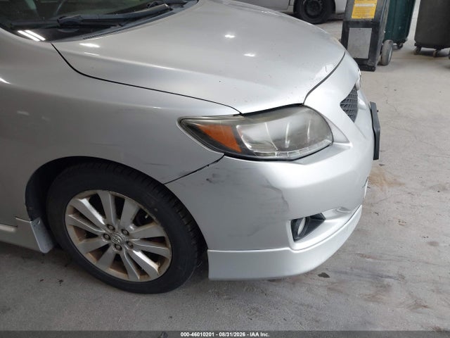 46010201 :رقم المزاد ، 1NXBU40E89Z162220 vin ، 2009 Toyota Corolla S مزاد بيع