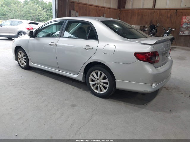 46010201 :رقم المزاد ، 1NXBU40E89Z162220 vin ، 2009 Toyota Corolla S مزاد بيع