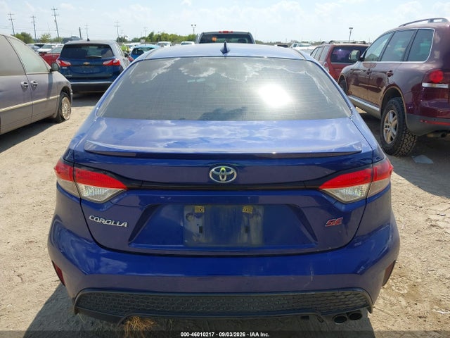 JTDS4MCE5NJ086550 Toyota COROLLA SE