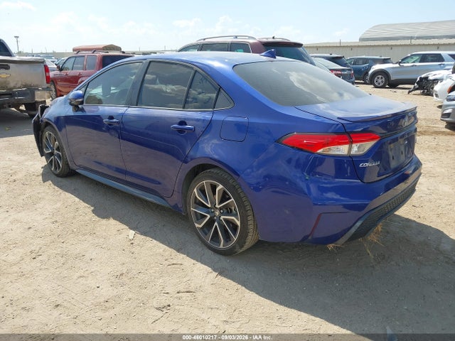 JTDS4MCE5NJ086550 Toyota COROLLA SE