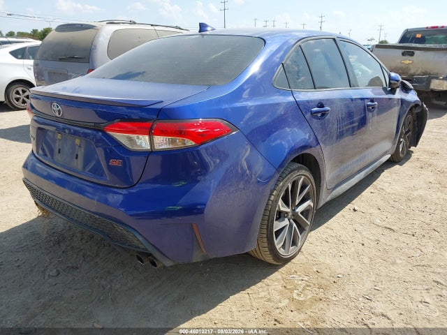 JTDS4MCE5NJ086550 Toyota COROLLA SE