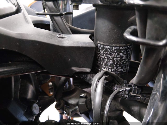 2025 Kawasaki Ex650 P მანქანა იყიდება აუქციონზე, vin: ML5EXEP10SDAE0113, აუქციონის ნომერი: 46010226