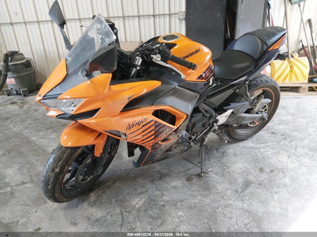 2025 Kawasaki Ex650 P მანქანა იყიდება აუქციონზე, vin: ML5EXEP10SDAE0113, აუქციონის ნომერი: 46010226
