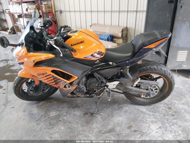 2025 Kawasaki Ex650 P მანქანა იყიდება აუქციონზე, vin: ML5EXEP10SDAE0113, აუქციონის ნომერი: 46010226