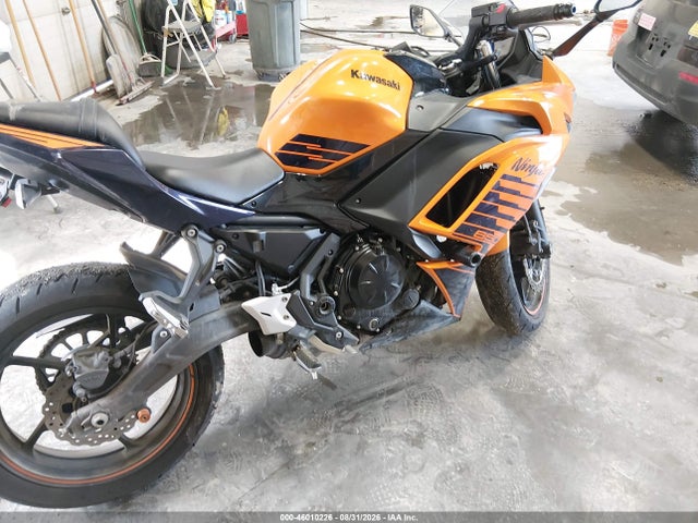 2025 Kawasaki Ex650 P მანქანა იყიდება აუქციონზე, vin: ML5EXEP10SDAE0113, აუქციონის ნომერი: 46010226