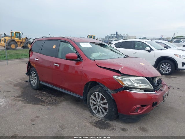 46010227 :رقم المزاد ، 5N1AR2MM9EC697592 vin ، 2014 Nissan Pathfinder Platinum/s/sl/sv مزاد بيع
