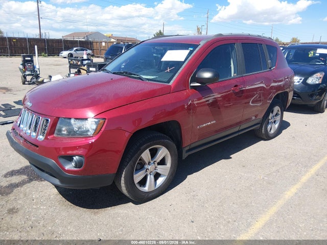 2015 Jeep Compass Sport მანქანა იყიდება აუქციონზე, vin: 1C4NJDBB4FD269094, აუქციონის ნომერი: 46010228