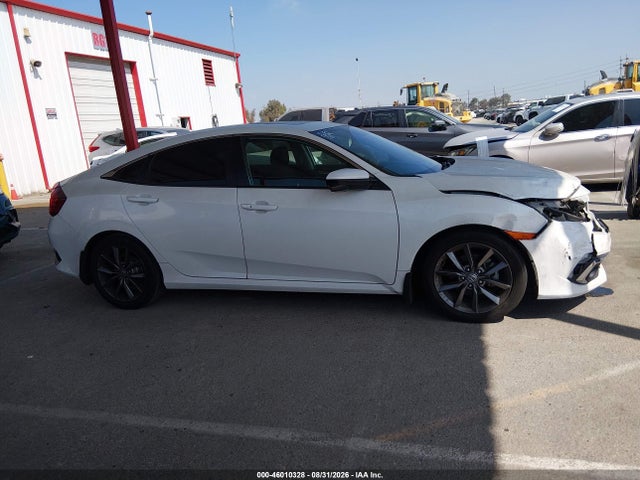 46010328 :رقم المزاد ، 19XFC1F31LE219795 vin ، 2020 Honda Civic Ex مزاد بيع