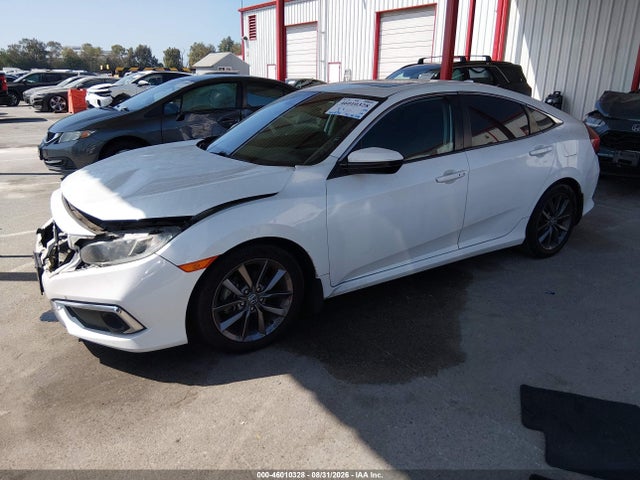 46010328 :رقم المزاد ، 19XFC1F31LE219795 vin ، 2020 Honda Civic Ex مزاد بيع