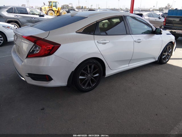 46010328 :رقم المزاد ، 19XFC1F31LE219795 vin ، 2020 Honda Civic Ex مزاد بيع