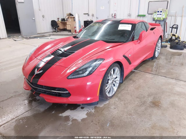 2019 Chevrolet Corvette Stingray Z51 მანქანა იყიდება აუქციონზე, vin: 1G1YK2D73K5106134, აუქციონის ნომერი: 46010339