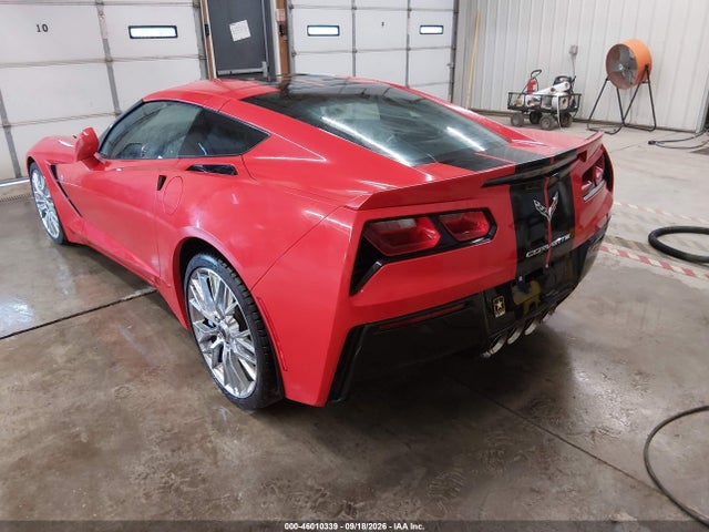 2019 Chevrolet Corvette Stingray Z51 მანქანა იყიდება აუქციონზე, vin: 1G1YK2D73K5106134, აუქციონის ნომერი: 46010339