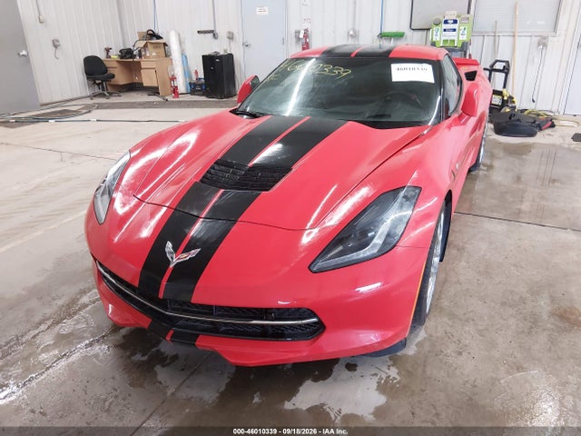 2019 Chevrolet Corvette Stingray Z51 მანქანა იყიდება აუქციონზე, vin: 1G1YK2D73K5106134, აუქციონის ნომერი: 46010339