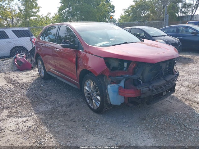 2022 Ford Edge Titanium მანქანა იყიდება აუქციონზე, vin: 2FMPK4K90NBA10783, აუქციონის ნომერი: 46010358