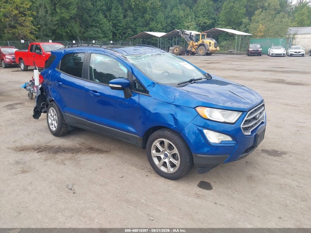 2018 Ford Ecosport Se მანქანა იყიდება აუქციონზე, vin: MAJ3P1TE4JC158899, აუქციონის ნომერი: 46010397