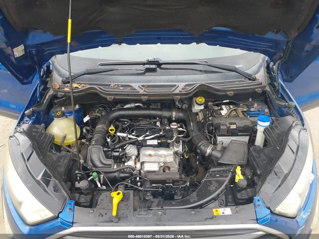 2018 Ford Ecosport Se მანქანა იყიდება აუქციონზე, vin: MAJ3P1TE4JC158899, აუქციონის ნომერი: 46010397