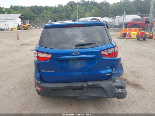 2018 Ford Ecosport Se მანქანა იყიდება აუქციონზე, vin: MAJ3P1TE4JC158899, აუქციონის ნომერი: 46010397