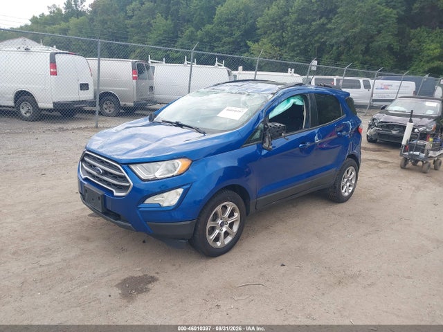 2018 Ford Ecosport Se მანქანა იყიდება აუქციონზე, vin: MAJ3P1TE4JC158899, აუქციონის ნომერი: 46010397