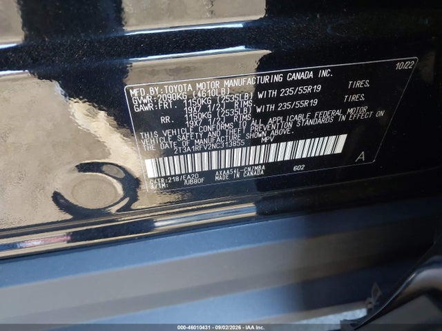 Toyota Rav4 Xle Premium 2022 2T3A1RFV2NC313855 Image 9