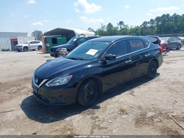 2018 Nissan Sentra S მანქანა იყიდება აუქციონზე, vin: 3N1AB7APXJY272147, აუქციონის ნომერი: 46010447