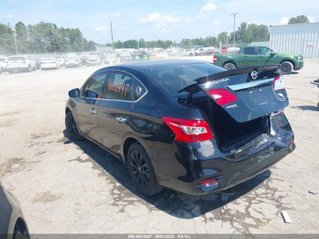 2018 Nissan Sentra S მანქანა იყიდება აუქციონზე, vin: 3N1AB7APXJY272147, აუქციონის ნომერი: 46010447