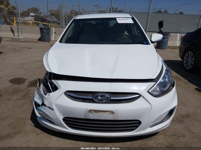 46010603 :رقم المزاد ، KMHCT4AE9GU954783 vin ، 2016 Hyundai Accent Se مزاد بيع