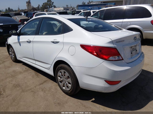 46010603 :رقم المزاد ، KMHCT4AE9GU954783 vin ، 2016 Hyundai Accent Se مزاد بيع