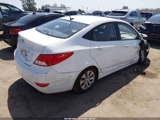 46010603 :رقم المزاد ، KMHCT4AE9GU954783 vin ، 2016 Hyundai Accent Se مزاد بيع