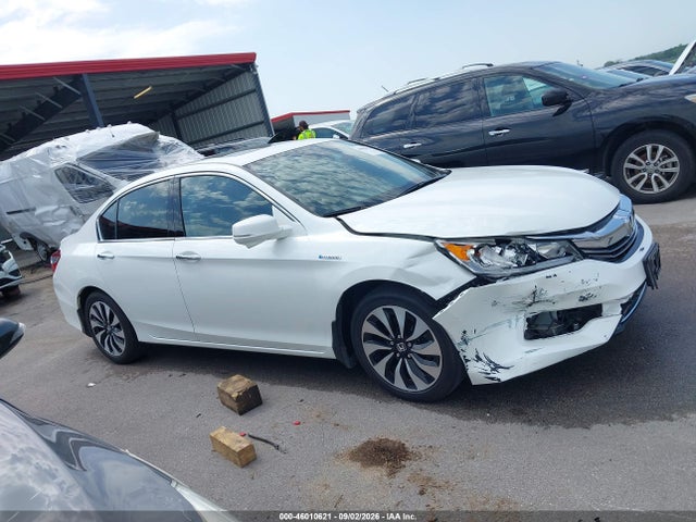 46010621 :رقم المزاد ، JHMCR6F52HC023068 vin ، 2017 Honda Accord Hybrid Ex-l مزاد بيع