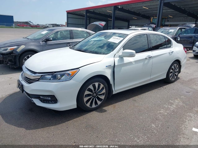 46010621 :رقم المزاد ، JHMCR6F52HC023068 vin ، 2017 Honda Accord Hybrid Ex-l مزاد بيع