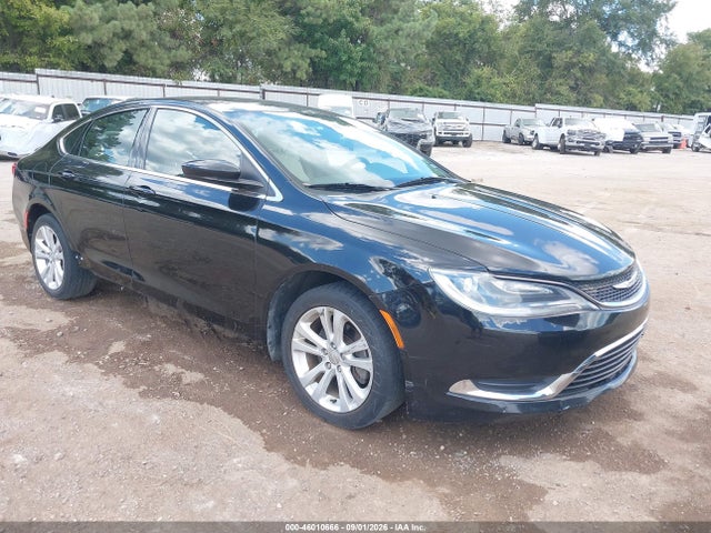 46010666 :رقم المزاد ، 1C3CCCAB7FN504583 vin ، 2015 Chrysler 200 Limited مزاد بيع