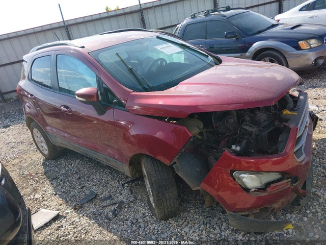 2018 Ford Ecosport Se მანქანა იყიდება აუქციონზე, vin: MAJ3P1TE3JC200043, აუქციონის ნომერი: 46010682
