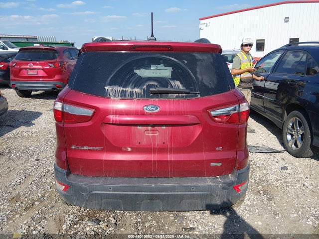 2018 Ford Ecosport Se მანქანა იყიდება აუქციონზე, vin: MAJ3P1TE3JC200043, აუქციონის ნომერი: 46010682