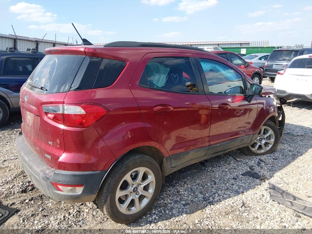 2018 Ford Ecosport Se მანქანა იყიდება აუქციონზე, vin: MAJ3P1TE3JC200043, აუქციონის ნომერი: 46010682