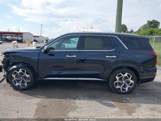 2022 Hyundai Palisade Calligraphy მანქანა იყიდება აუქციონზე, vin: KM8R74HE7NU448208, აუქციონის ნომერი: 46010706