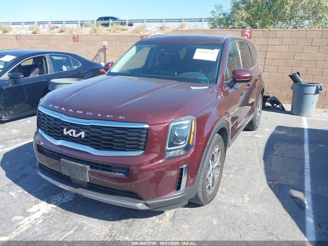 46010708 :رقم المزاد ، 5XYP34HC2NG263880 vin ، 2022 Kia Telluride Ex مزاد بيع