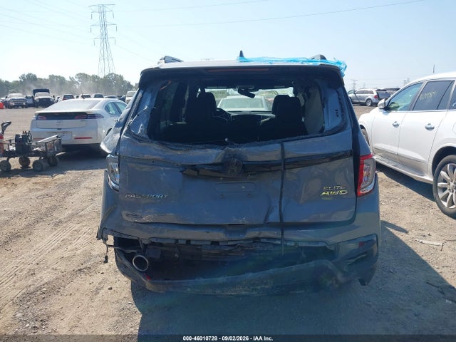 2022 Honda Passport Awd Elite მანქანა იყიდება აუქციონზე, vin: 5FNYF8H05NB001478, აუქციონის ნომერი: 46010728
