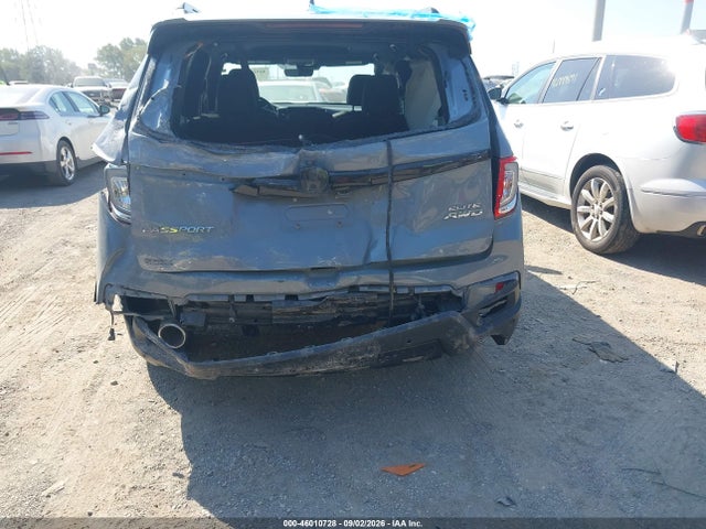 2022 Honda Passport Awd Elite მანქანა იყიდება აუქციონზე, vin: 5FNYF8H05NB001478, აუქციონის ნომერი: 46010728