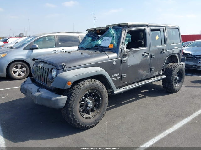 1C4BJWDG2JL895734 Jeep Wrangler Jk Unlimited Sport 4x4