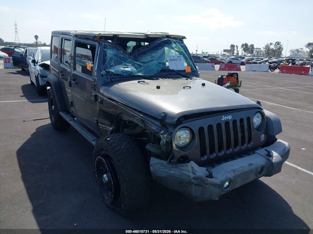 1C4BJWDG2JL895734 Jeep Wrangler Jk Unlimited Sport 4x4