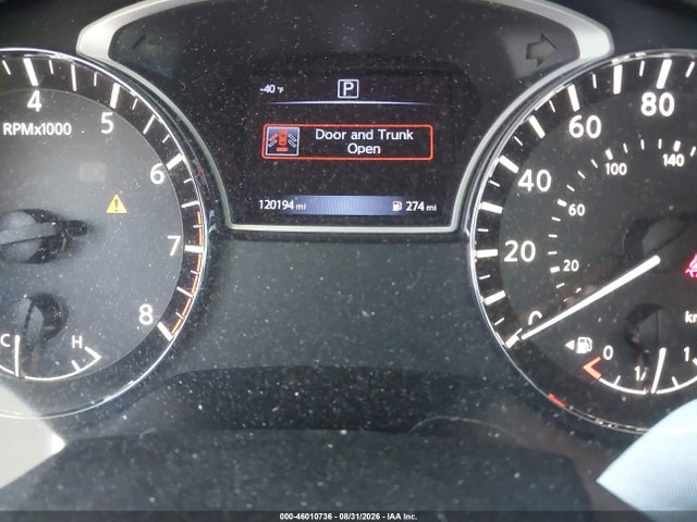 Aukcja sprzedaży 2018 Nissan Altima 2.5 Sl, vin: 1N4AL3AP0JC133064, numer aukcji: 46010736